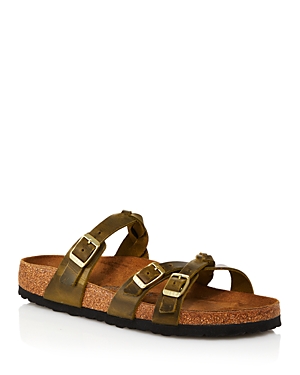 Birkenstock Franca Hex Sandals In Olive