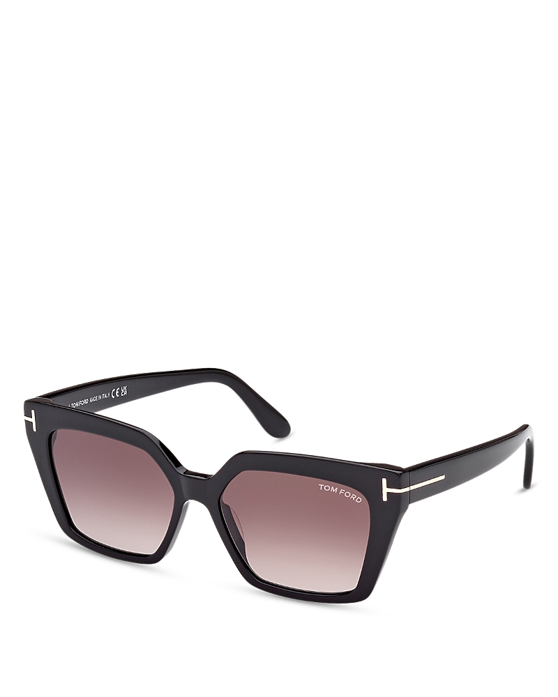 Tom Ford Winona Cat Eye Sunglasses, 53mm