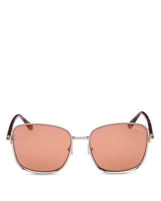 Fern Square Sunglasses, 57mm