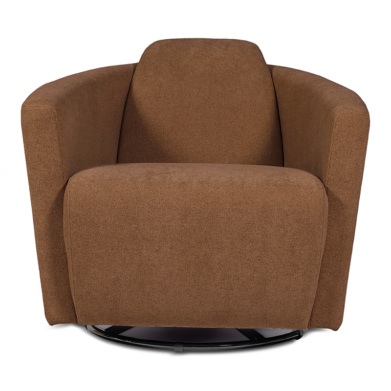 Giuseppe Nicoletti Hollister Swivel Chair In Ruggine