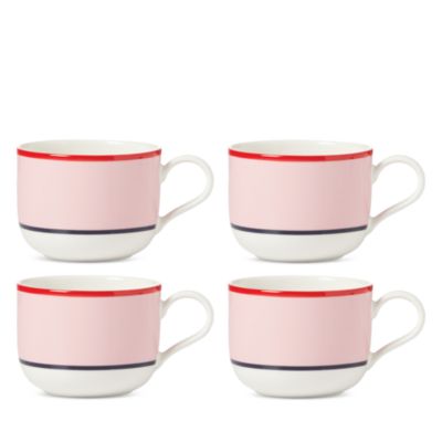 kate spade new york Make It Pop Mug, Set of 4