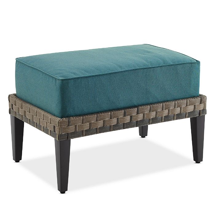 Crosley Prescott Outdoor Wicker Ottoman Bloomingdale's