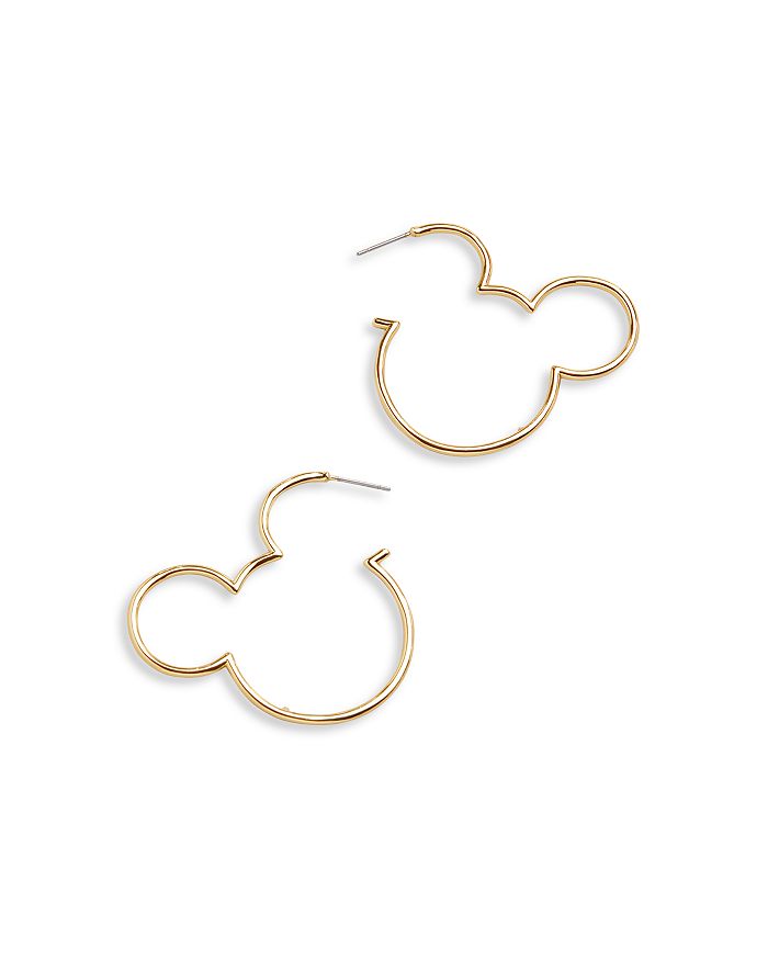 Mickey hoop earrings on sale
