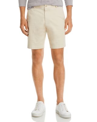 Peter Millar Men's Pilot Flat Front Shorts In Stone
