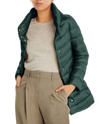 Amelia Stand Collar Down Puffer Coat