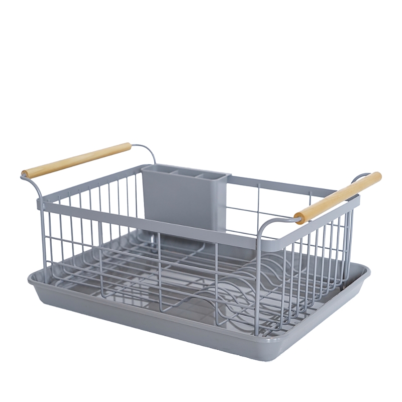 Yamazaki Tosca Dish Drainer Rack In Gray