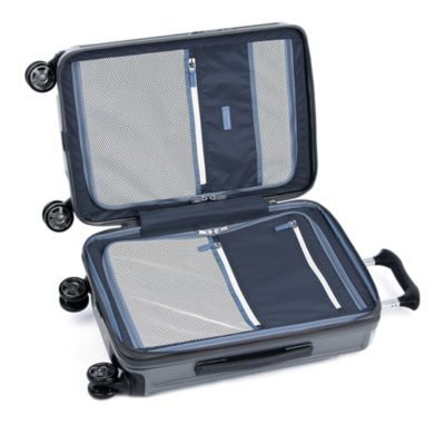 Platinum Elite Compact Carry On Expandable Hardside Spinner Suitcase