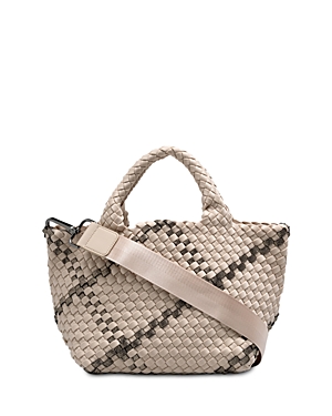 Naghedi St. Barths Woven Mini Tote In Moonlight
