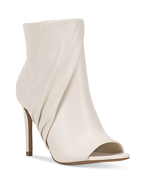 Vince Camuto Atonnaa Open Toe Bootie In White
