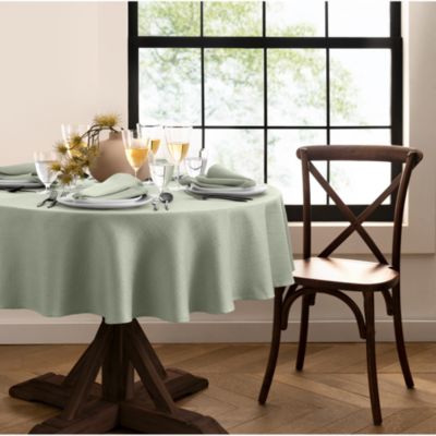 Laurel Solid Texture Water and Stain Resistant Table Linen Collection