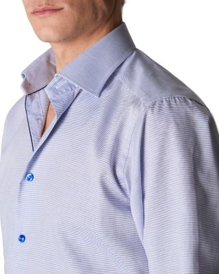 Contemporary Fit Textured Twill Shirt