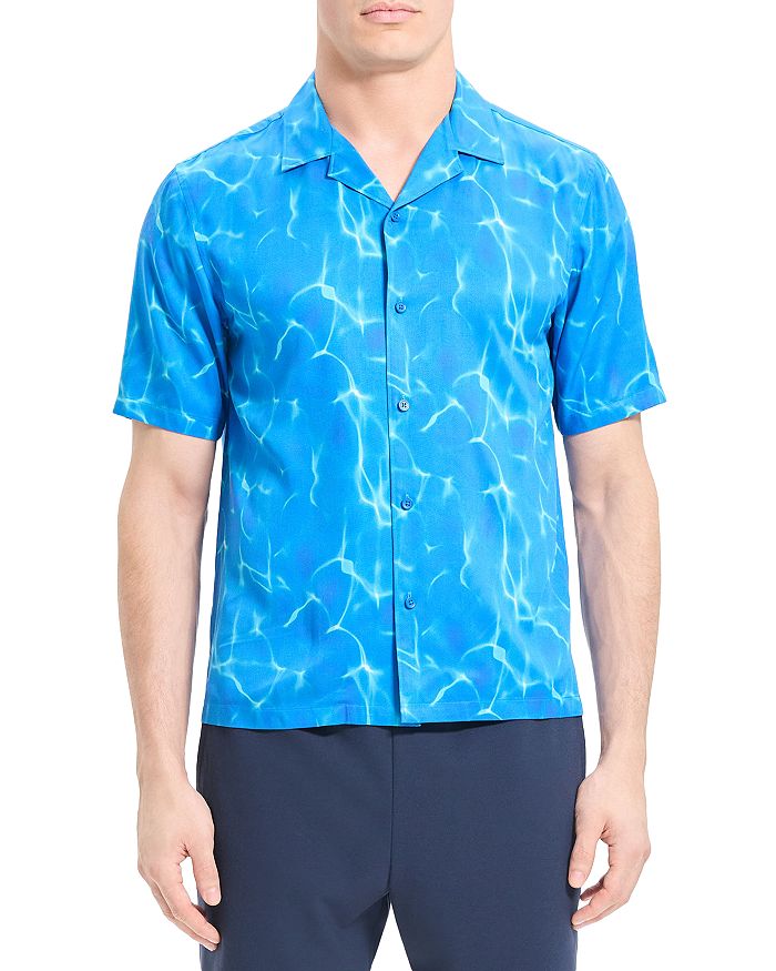 Theory - Irving Short Sleeve Button Front Camp Shirt
