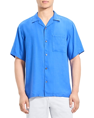 Theory Noll Loose Fit Button Down Camp Shirt