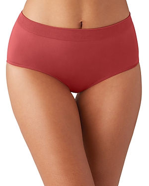 Wacoal At Ease Hi-cut Brief In Garnet Rose