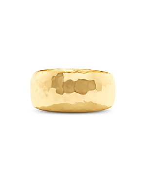 Capucine De Wulf Cleopatra Hammered Band In Gold