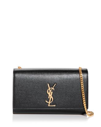 Saint Laurent Kate Medium Shoulder Bag in Grain De Poudre Embossed ...