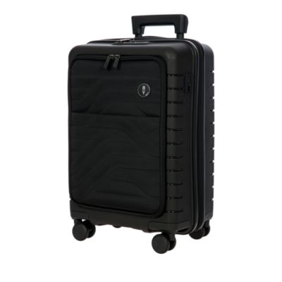 By Ulisse 21" Expandable Carry On Spinner Suitcase with Pocket