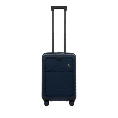 By Ulisse 21" Expandable Carry On Spinner Suitcase with Pocket