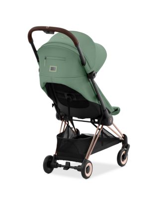 COYA Compact Lightweight Travel Ready Stroller in Rose Gold 
