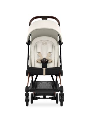 COYA Compact Lightweight Travel Ready Stroller in Rose Gold 