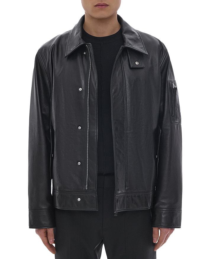 Helmut Lang Leather Jacket | Bloomingdale's