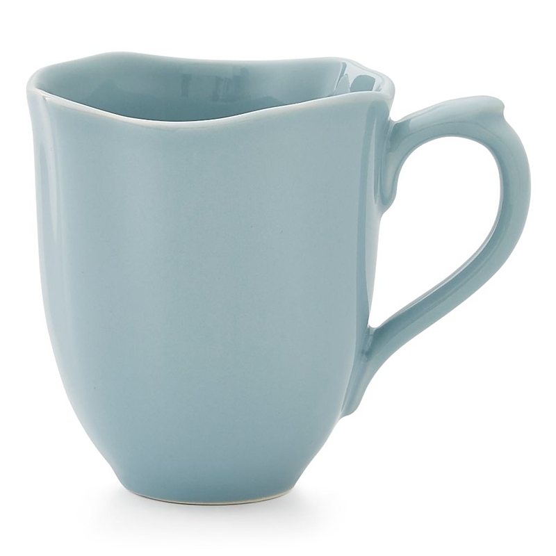 Portmeirion Sophie Conran Floret 14 Oz. Mugs, Set Of 4 In Blue