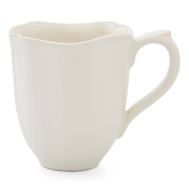 Portmeirion Sophie Conran Floret Mug, Set Of 4 In White