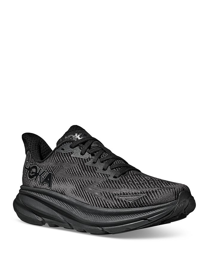 Hoka Clifton 9 Running Shoe In Black