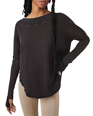 Free People Simply Layer Top In Black