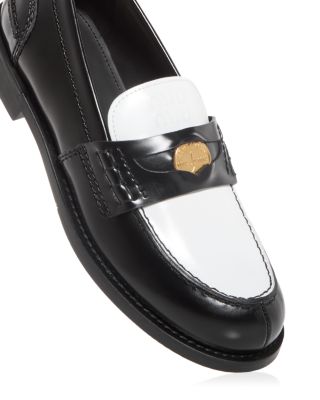 Women&#39;s Color Block Penny Loafers