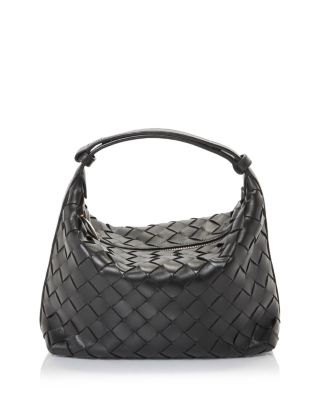 Bottega Veneta Mini Wallace Intrecciato Leather Top Handle Bag