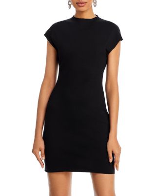 AQUA - Ponte Knit Sheath Mini Dress - Exclusive