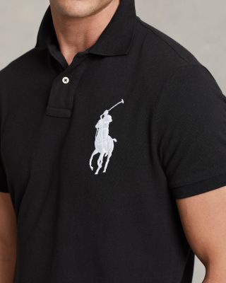Big Pony Custom Slim Fit Mesh Polo Shirt