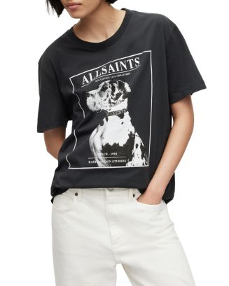 AllSaints Women's Day Boyfriend Tee - Black - Size M