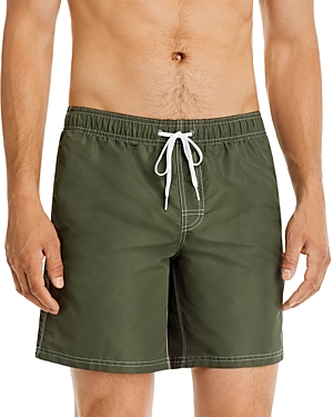 Sundek Regular Fit 16 Board Shorts In Dark Army Green