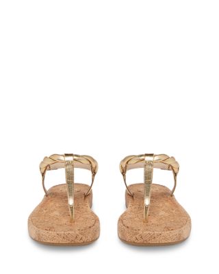 Women's Dawn T Strap Slingback Thong Sandals