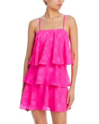 Sam Edelman Chiffon Tiered Mini Dress | Bloomingdale's