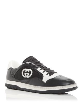 Gucci - Men's MAC80 Low Top Fabric and Leather Sneakers