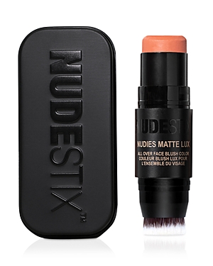 Nudestix Nudies Cream Blush Stick Pretty Peachy 0.25 oz / 7 G In Pretty Peachy