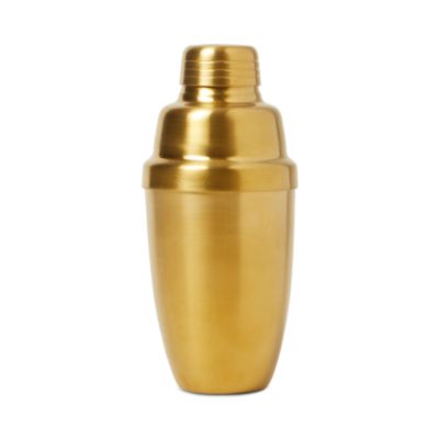 Farmhouse Pottery Essex Gold Tone Cocktail Shaker