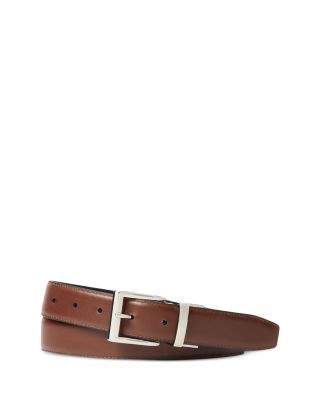Men's Reversible Leather Dress Belt