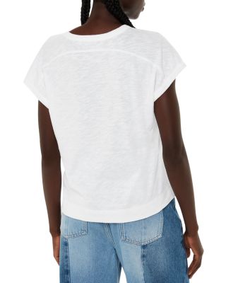 Aubrie Cotton Button Front Top