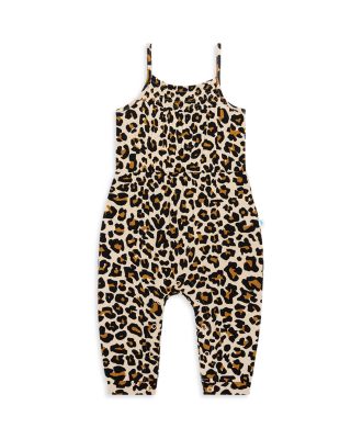 Posh Peanut Girls' Smocked Spaghetti Strap Jumpsuit - Baby