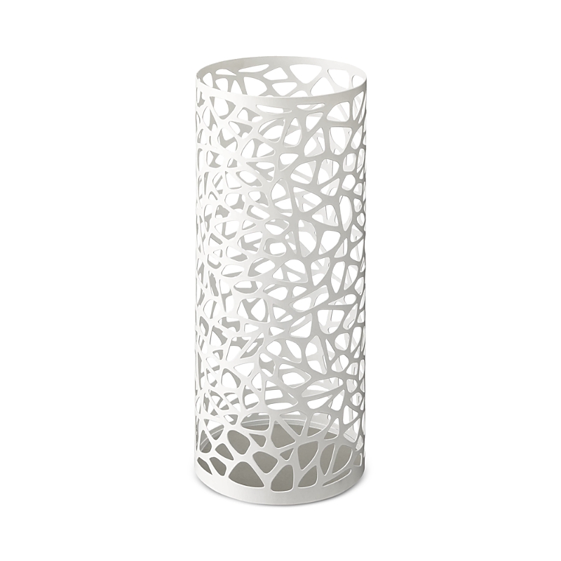 Yamazaki Nest Round Umbrella Stand In White
