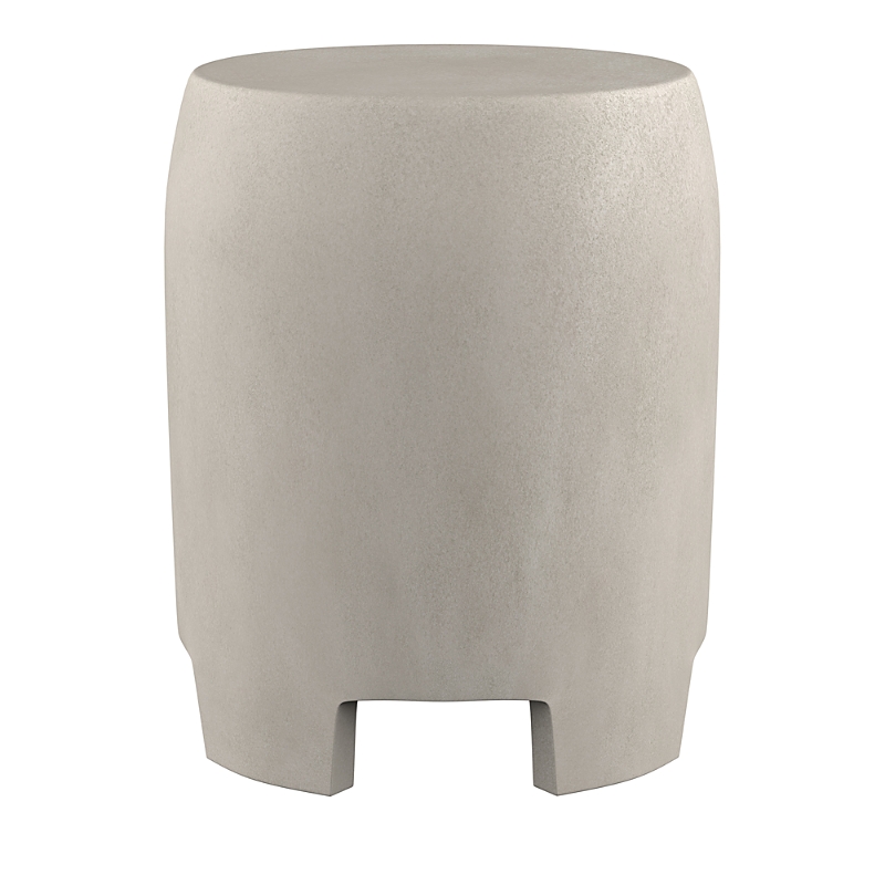 Shop Bernhardt Casa Paros Concrete Accent Table In Gray