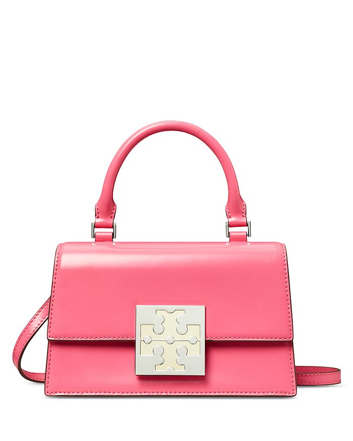 Tory Burch Bon Bon Spazzolato Leather Mini Handbag | Bloomingdale's