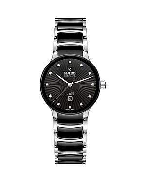 Shop Rado Centrix Automatic Watch, 30.5mm In Black