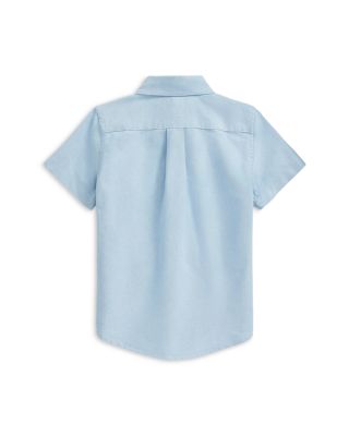 Boys' Cotton Oxford Short Sleeve Shirt - Little Kid