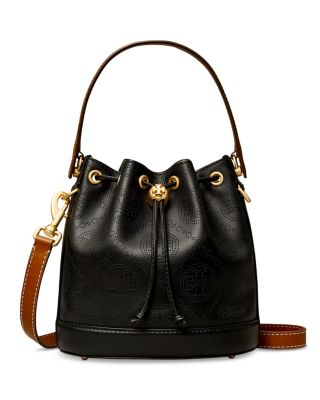 T Monogram Perforated Bucket Bag: Women's Handbags