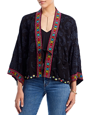 Johnny Was Star Danica Kimono In Black